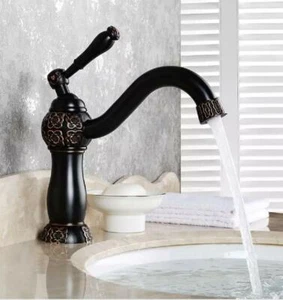 9" Clayborne Oil Rubbed Bronze Bathroom Sink Faucet - Picture 1 of 5