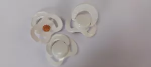 CELIA 3 PACK WHITE DUMMIES - Picture 1 of 1