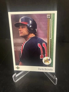 Dante Bichette 1989 Upper Deck #24 - California Angels - casi como nuevo como nuevo - Imagen 1 de 5