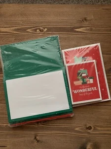 Stampin Up! Santa Express Memories & More card pack AND Card & Envelope pack NEW - Picture 1 of 3