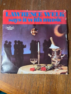 Lawrence Welk Says It With Music 3X LP Vinyl Record Album Set 1974 - Image 1 of 4