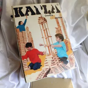 KAPLA Kapla 200 Piece Wooden Building Set Hardcover Design Book Educational Toy - Picture 1 of 5