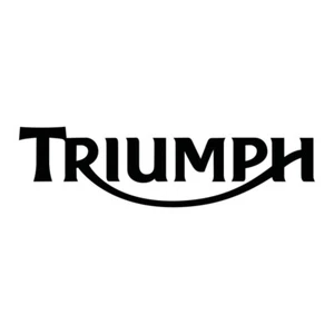 2x Triumph Logo Vinyl Decal Sticker Art Wall Home Various Colours - Picture 1 of 22
