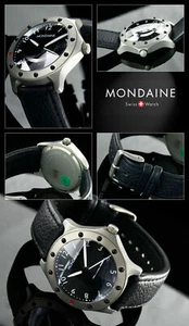 Titan Mondaine Swiss Made Unisex Watch Sapphire Glass Morten Linde Design & - Picture 1 of 1