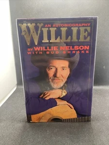 WILLIE An Autobiography by WILLIE NELSON with Bud Shrake HC DJ 1988 1st Edition - Picture 1 of 8