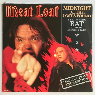 Meat Loaf - Midnight At The Lost And Found / Bat Out Of Hell Vinyl EP 12" - Image 1 of 4
