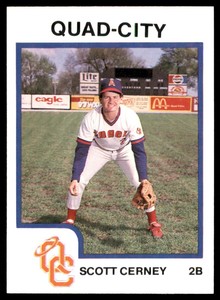 1987 ProCards Scott Cerny Quad City Angels #1119
