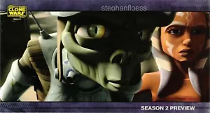 2009 Topps Star Wars The Clone Wars Widevision Sneak Vista previa Ahsoka Tano PV-5 - Imagen 1 de 1