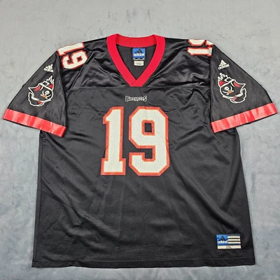 Vintage Tampa Bay Buccaneers Jersey Mens 2XL Black Keyshawn Johnson NFL Football - Image 1 of 4