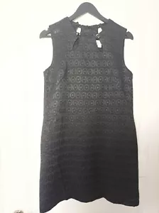 Vestido para mujer Milly of New York negro sin mangas estampado geométrico talla 6 - Imagen 1 de 14