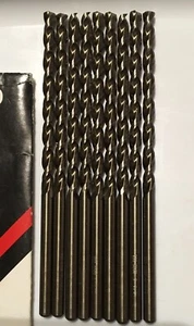 Juego de 9 brocas Jobber Cleveland C16788 1/4” acero cobalto óxido de oro 135° 2575 - Imagen 1 de 11