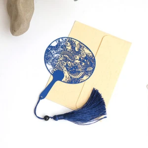 Classical Bookmark Chinese Style Book Mark Literature Art Student Teacher Gifts - Picture 1 of 12