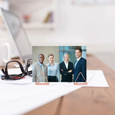 25Pcs Double Triangle Memo Clips Photo Clips Business Cards Clamps Message Clips - Image 1 of 4