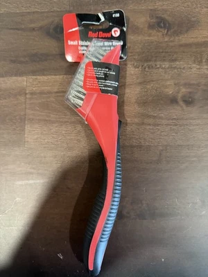 Red Devil 4160 8-Inch Soft Grip Stainless Steel Wire Brush - Image 1 of 4