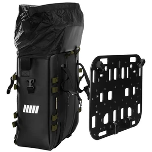 Seitentasche 22L mit Montageplatte, wasserdichtes Set, Adapter für 16-20mm Rohr - Bild 1 von 7