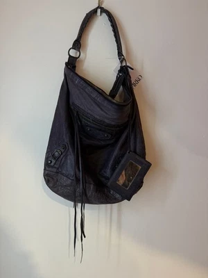 Bolso de Mano Balenciaga Ciruela/Gris City Bag Foto 1 de 3