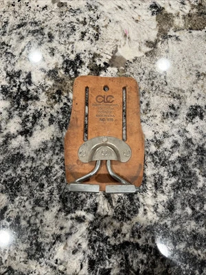Hammer Holder, Clc Work Gear 839 Tool Pouch, Tool Holster, Tan, Leather 🔥 - Image 1 of 4