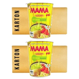 PostenwareMHD13.9.25!Mama Cup Nudeln Chicken Flavour 32Cupsx70g Mama Nudelsuppen - Bild 1 von 2
