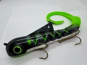 12" Musky Innovations Shallow Magnum Bulldawg Flowage Perch Jerkbait Musky Lure - Picture 1 of 4