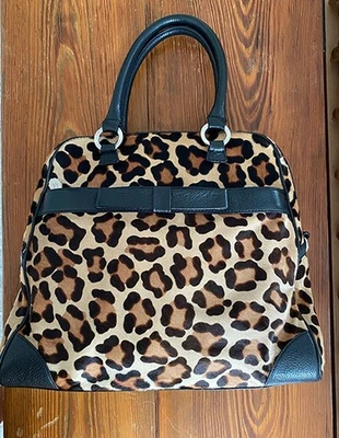 Bolso de Mano Lulu Guinness Rockabilly Estampado Leopardo Foto 1 de 4