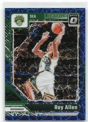 2024–25 Panini Donruss Optic синий Velocity Ray Allen No240 Seattle Supersonics - Изображение 1 из 2