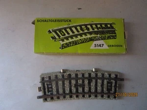 Märklin, HO, 5147, Steuerkurvengleisabschnitt, OB. - Bild 1 von 1