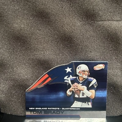2002 Tom Brady Pacific Atomic Die-Cut #56 New England Patriots - Image 1 of 4