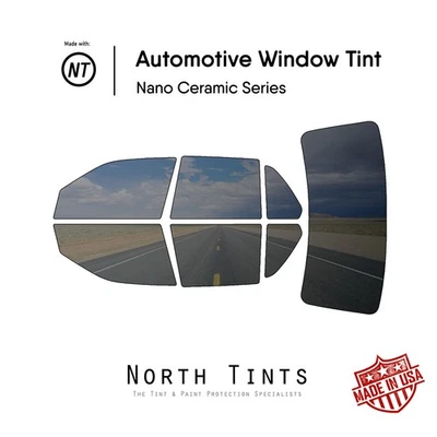 Película de tinte de ventana precortada nano cerámica vidrio automotriz para Cadillac DTS 2006-2011 Foto 1 de 4