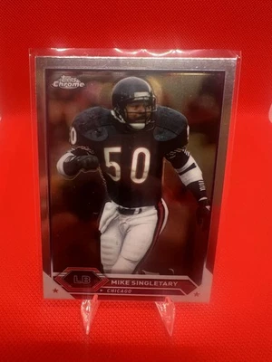 2023 Topps Composite - Topps Chrome Mike Singletary #25 - Image 1 of 2
