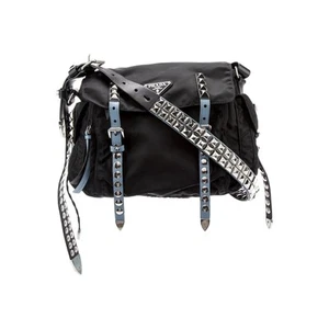 Prada Black Nylon Tessuto Elektra Messenger Bag - Picture 1 of 10