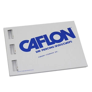 Pierced Ear Studs, 12 pair by Caflon. You Choose from 9 Styles - Picture 1 of 14