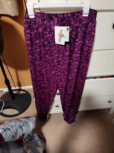 WOMENS DRESS SLACKS BY ANTTHONY SIZE XL NEW  Purple & Navy - Picture 1 of 18