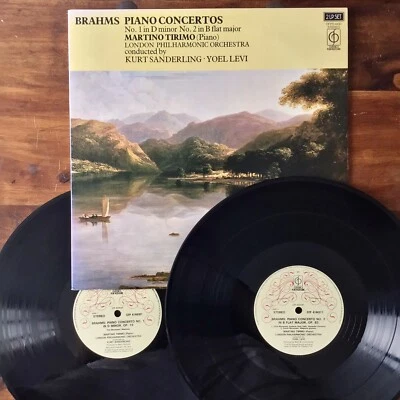 Brahms Piano Concertos ~ Tirimo / Sanderling / Levi (CFPD 4430) Near Mint Vinyl - Image 1 of 4