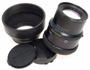 MAMIYA-SEKOR RZ CAMERA LENS 1:4.5 f=180mm HOOD CAPS NR - Picture 1 of 10