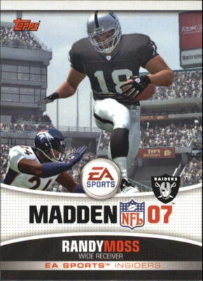 2006 Topps EA Sports Madden #19 Randy Moss - NM-MT - Image 1 of 2
