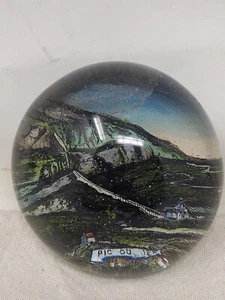 Antique pic de jur Paperweight glass - Picture 1 of 10