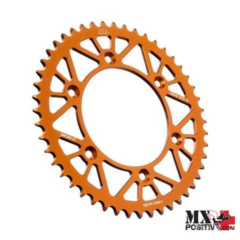 CORONA ERGAL KTM 300 GS 1991-1997 JT JTA897.48A 48 DENTI PASSO 520 ARANCIONE - Immagine 1 di 1