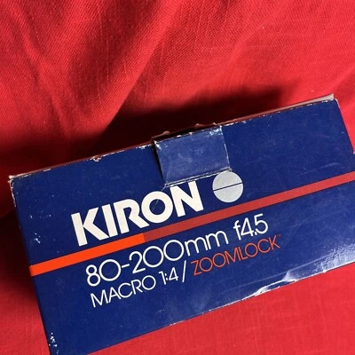 Kiron for Olympus O OM 80-200 mm f4.5 Macro AI-S  ZOOMLOCK  Zoom Lens NEW in box - Image 1 of 4