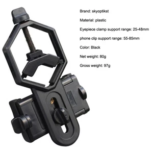 Smartphone Handy Adapter für Fernglas Astronomisches Teleskop Fotografie - Bild 1 von 4