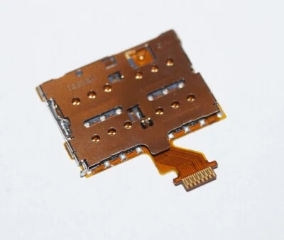 Original htc One M8 dual sim Card Reader SIM Flex - Image 1 of 2