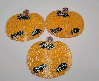 老式南瓜 3 件装水晶窗装饰太阳捕手 7.5 — 第 1/2 张图片