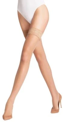 Medias Falke Shelina 12 Denier Stay Up para mujer - beige Brasil Foto 1 de 4