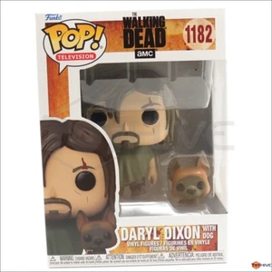 Funko Pop! The Walking Dead TV Daryl Dixon with Dog #1182 AMC vinyl figure - Picture 1 of 5