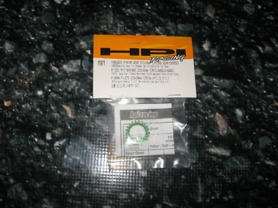 RC HPI R40 Nitro 2 Speed 21Tooth Pinion Gear Aluminum Green (1) 76971 - Image 1 of 2