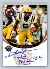 2006  Press Pass Autographs Bronze #NNO Skyler Green Rc Rookie Auto  LSU B53