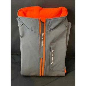 Women's Softshell Jacket Fleece Lined Jacket Windproof Reflective Outdoors XL - Picture 1 of 10