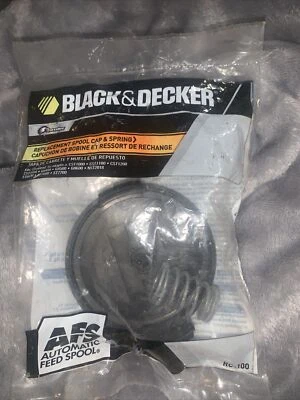 Black and Decker Grass Hog RC-100 Spool Cap & Spring  for AFS Trimmer - Image 1 of 4
