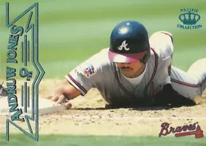 1998 Pacific Platinum Blue #234 Andruw Jones (1:73)! - Picture 1 of 2
