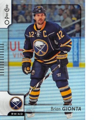 2017-18 O-Pee-Chee Rainbow #153 Brian Gionta - Image 1 of 2
