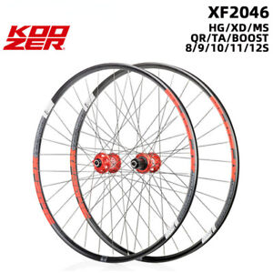 Mountain Bicycle Wheelset 26 27.5 29er Inch 72 Ring 4 Bearing QR Thru MTB Wheels